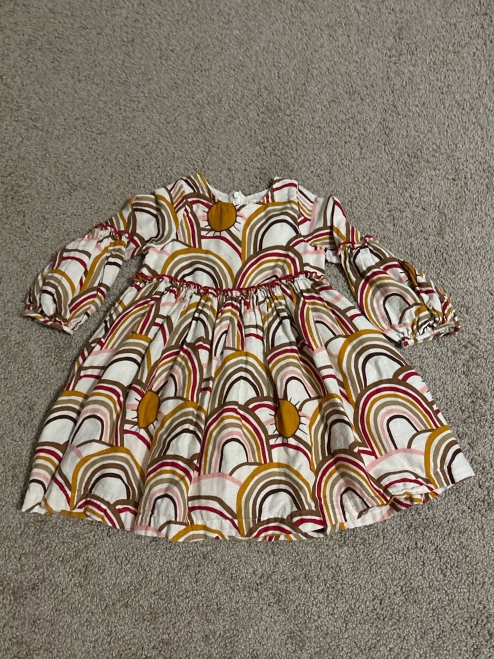 Pink Chicken Long Sleeve Dress Size 3T - Picture 2 of 7